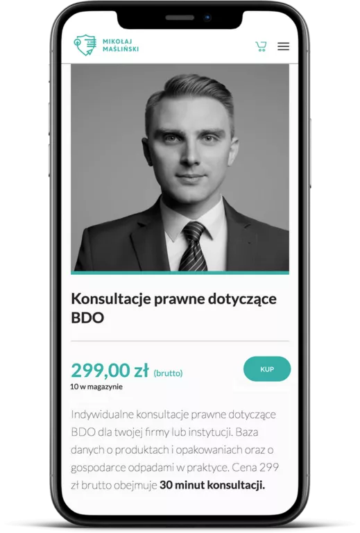 Web design - wizualizacja oferty na stronie internetowej