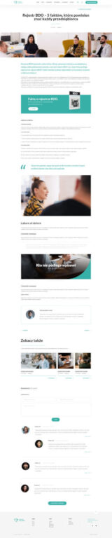 Screenshot of post page with comments