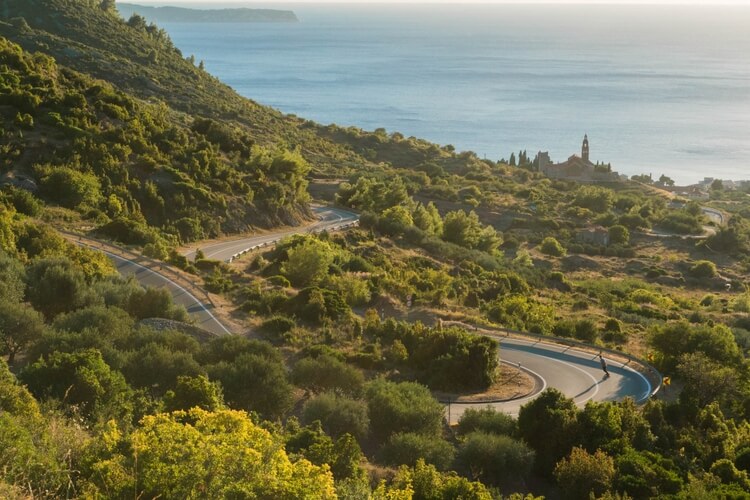 winding road