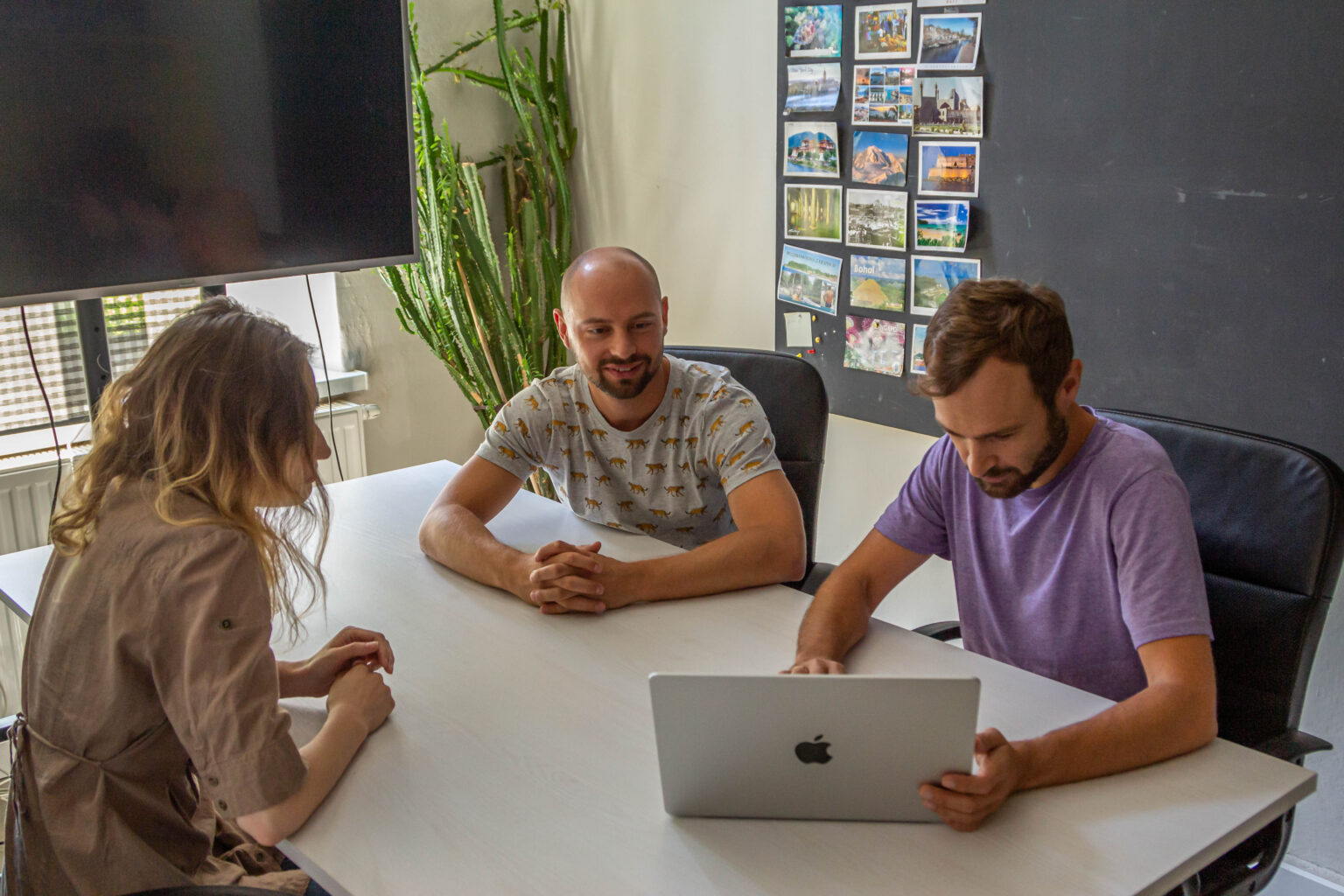 Web development - presentation of a new website project